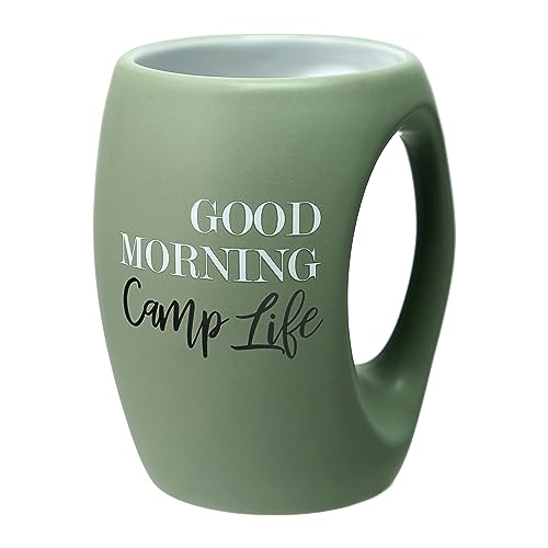 Pavilion Gift Company - Good Morning Camp Life 16 ounce Large Sto...