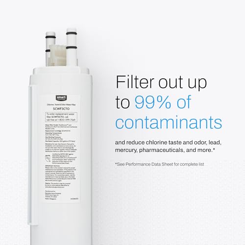 Smart Choice SCWF3CTO3PK Refrigerator Water & Ice Filter, Genuine Replacement for Frigidaire ULTRAWF PureSource Ultra and Frigidaire WF3CB PureSource 3, 3-Pack - Image 4