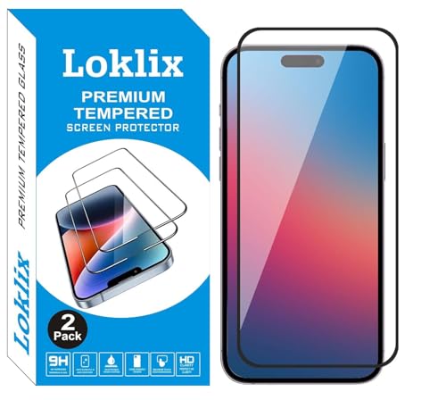 Image of Premium Tempered Glass Screen Protector with Camera Lens Protector for iPhone 15 - [2-Pack] Ultra-Clear, Anti-Scratch, Easy Installation