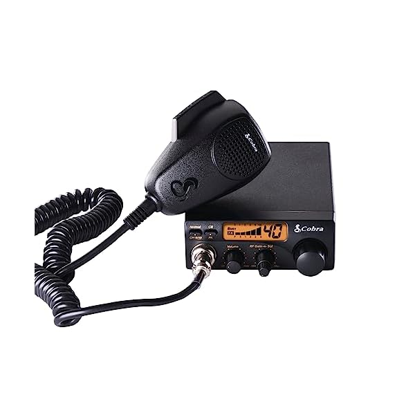 Cobra 19DXIV Professional CB Radio – Instant Channel 9 and 19, 4 Watt Output, Full 40 Channels, LCD Display, RF Gain Control, Compact Design