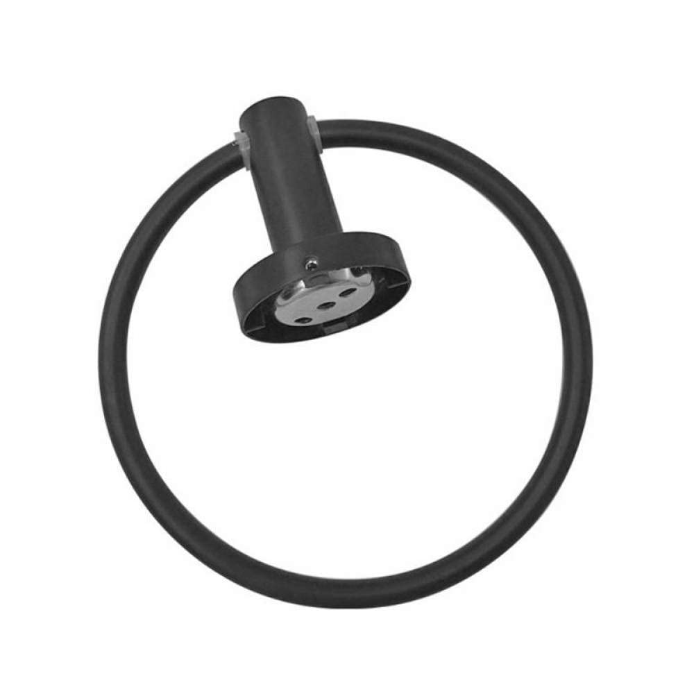 Anillo de Toalla antioxidante Anillo de Toalla Redondo Antiguo Soporte de Ropa Negro Mate Soporte de baño montado en la Pared Accesorios de Hardware,b
