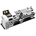 1500W Mini Metalldrehmaschine 220X500MM Mini-Tisch-Metalldrehmaschine Metallgetriebe,mit Werkzeughalter und Mittelhalter,Geschwindigkei... Borstendrehmaschine,Variable Drehzahl 0-2500rpm