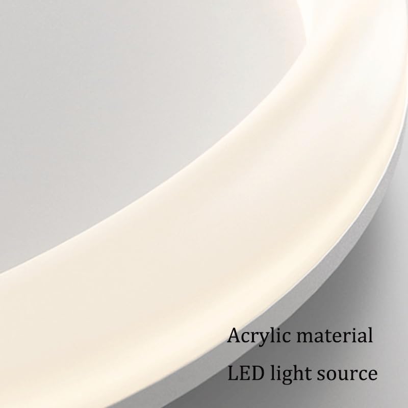 Plafonnier LED irrégulier dimmable 3 couleurs avec diffuseur acrylique - 4