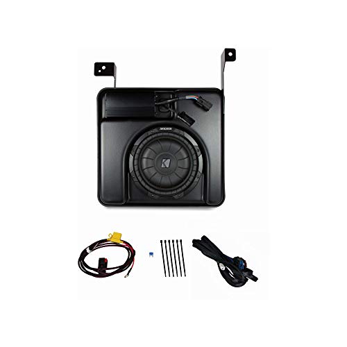 KICKER Amp & Sub 14-Up Chevy Silverado/GMC Sierra Crew Cab 1500 & 15-Up Chevy Silverado/GMC Sierra Crew Cab 2500/3500.