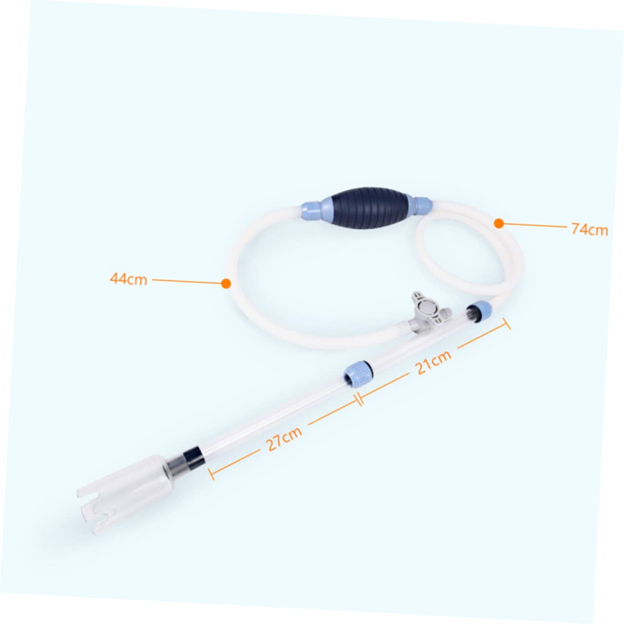 BESPORTBLE Fish Tank Water Pump and System Gravel Vacuum Safe and Efficient for Depths No Water Change Needed