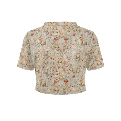 Image of Womens Short Sleeve Cardigans Lightweight Summer Cardigan Trendy Bolero Shrug Cute Floral Cardigan Sheer Bolero
