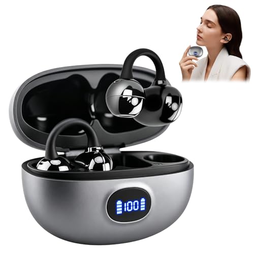 Auriculares Open Ear Bluetooth Inalámbricos, Bluetooth 5.4, 20H Autonomía