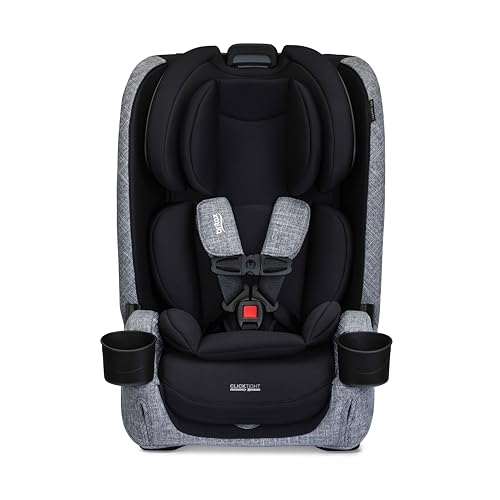 Image of Britax One4Life Slim All in One Car Seat, Up to 10 Years Use - Raven Black | Rear Facing, Forward Facing, & Booster Mode, 17.5 inch Slim Car Seat Design, Easy Installation With ClickTight, SafeWash Fabrics
