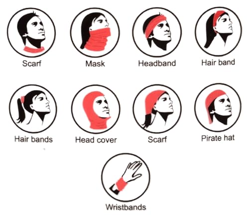 TOP HEADWEAR Multifunctional Face Covering Neck Gaiter Scarf2