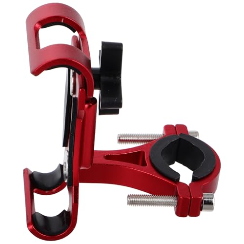 VILLCASE Soporte para Smartphone en Manillar de Bicicleta y Moto de Aleación de Aluminio Duradero Compatible Navegación GPS, Instalación Sencilla para Uso Urbano y Excursiones