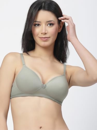 Image of Floret Women's Convertible-Straps T-Shirt Bra Lightly Padded & Non-Wired Medium Coverage Bra