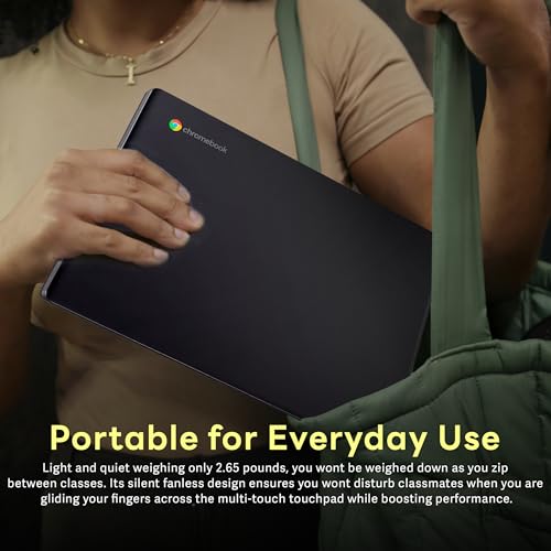 Image of acer Chromebook 311 11.6 inch HD Laptop, Intel Celeron N4500 Processor, 4GB LPDDR4X RAM, 224GB Storage (64GB eMMC+160GB Docking Station Set), Intel UHD Graphics, Wi-Fi 5, Chrome OS, Black