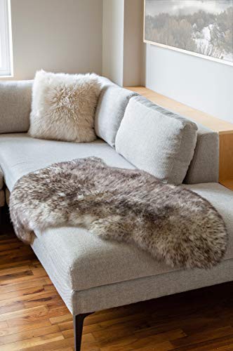 Overland Single-Pelt (2' x 3.5') Premium Australian Sheepskin Rug