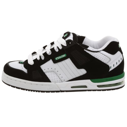 Image of Globe Men's Sabre Sneaker,Black /White /Green,14 M US