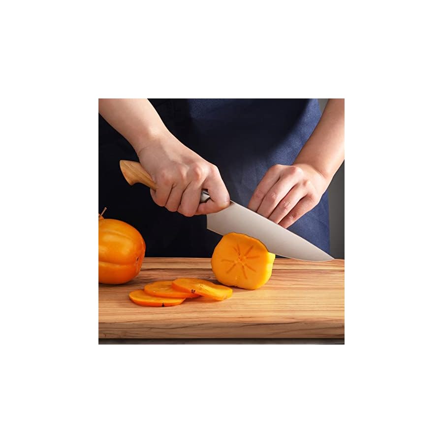 Cangshan-OLIV-Series-501578-Swedish-14C28N-Steel-Forged-6-Chefs-Knife Cangshan OLIV Series 6-Inch Chef's Knife, Forged Swedish 14C28N Steel, 501578