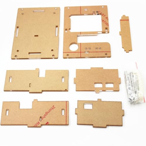 Transparent Clear Acrylic Case Shell Housing for Mega328(GM328) Transistor Diode Tester