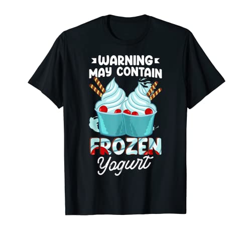 Receta de máquina para hacer helados de yogur congelado Froyo Camiseta