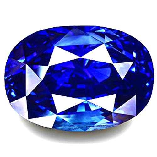 Zafiro azul natural certificado AAA gema Neelam de 4,88 quilates para alta joyería