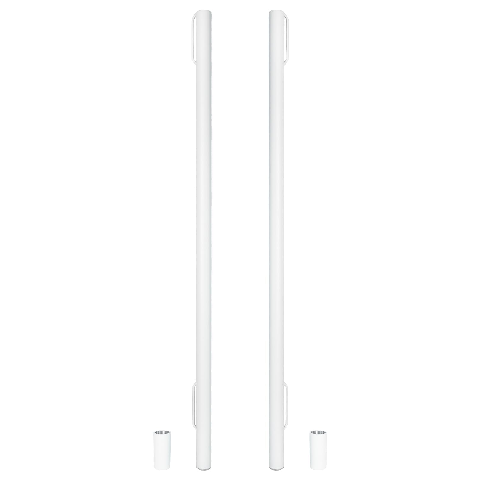 Aoneky 1.5'' Pool Deck-Mounted Volleyball Poles - Volleyball Posts with Sleeves