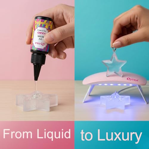Image of Oytra UV LED Nail Lamp USB Mini Dryer for Gel Polish & UV Resin Curinng Portable Fast Cure Light for Art Jewelry Making DIY Craft Compact Gel Manicure Machine for Beginners Professionals