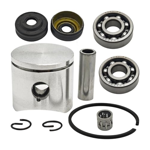 Segment de piston 38 mm résout perte puissance tronçonneuse 137 136 - 2