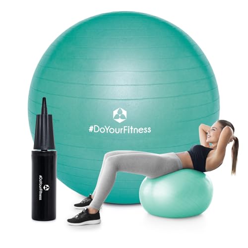 #DoYourFitness Gymnastikball + Luftpumpe - Sitzball in 65cm - 75cm & 85cm -...