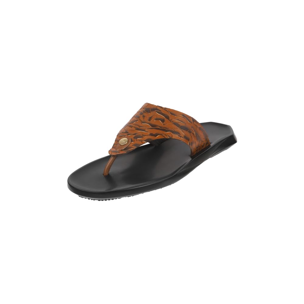 metro Men Faux Leather Chappal-picture-25