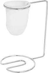 Coador de Café Individual Passador de Pano Suporte Cromado