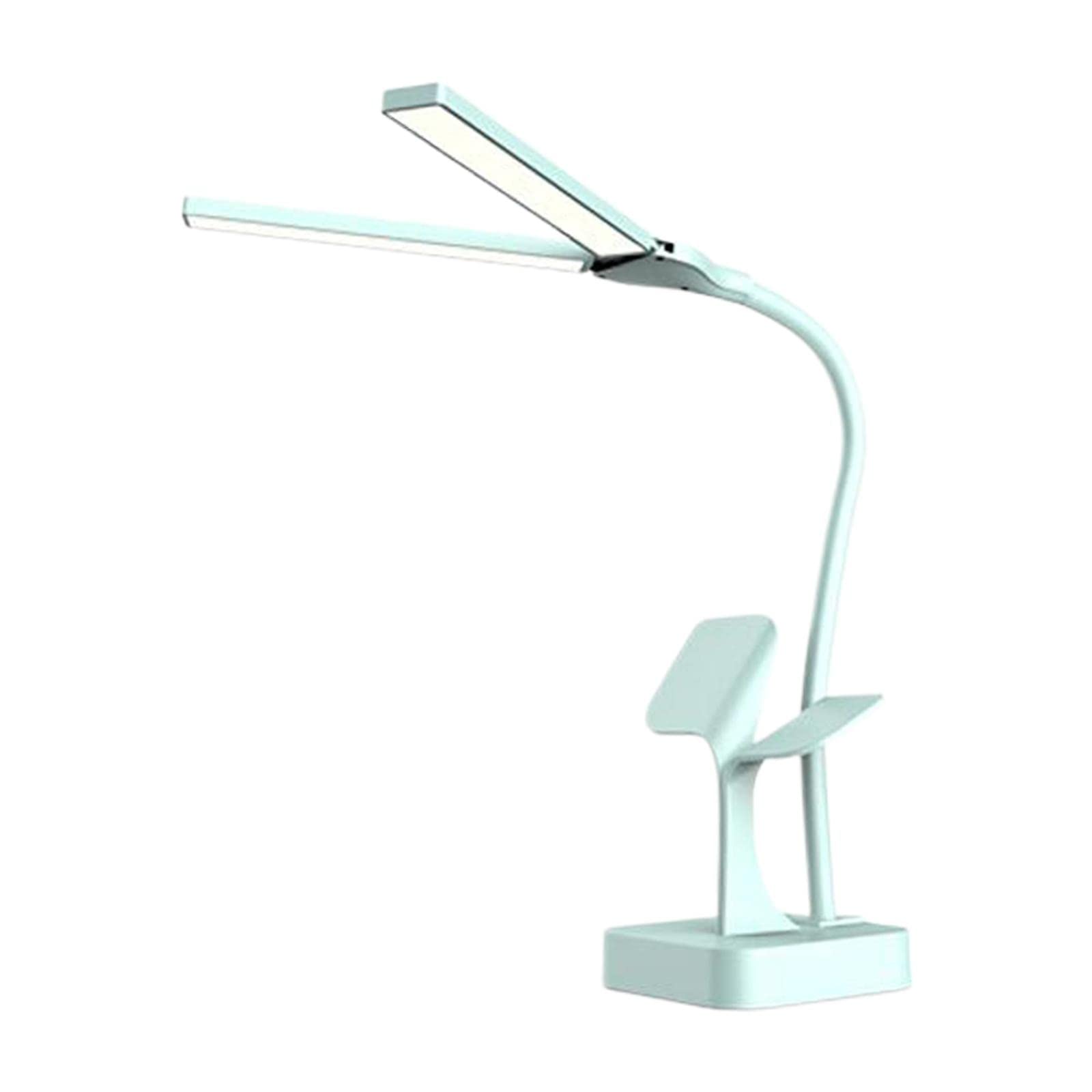 MYADDICTION LED Desk Reading Lamp Home Light Touch Control 3 Colors Dimmable USB Blue