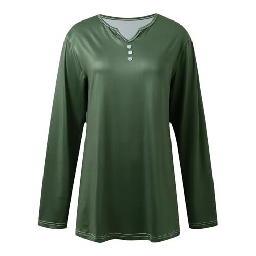Robe décontractée à col en tissu fluide et manches longues - 4