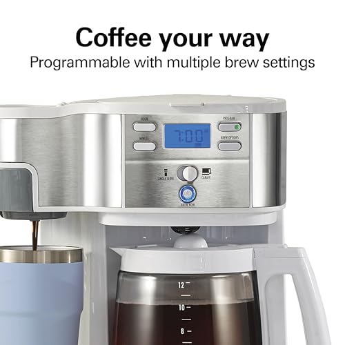 Hamilton Beach 2-Way Programmable Coffee Maker & Single Serve Coffee Maker - image 6
