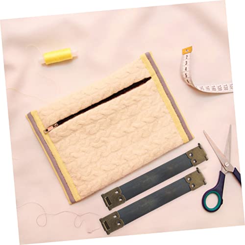 CIMAXIC Metall-innen-flexrahmen 10 cm DIY-federklammern Handtaschenscharniere Zubehör Für Geldbörsen Taschen Handtaschen