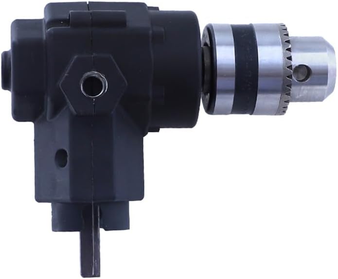 Right Angle Bend Extension Chuck Drill Adapter 90 Keyless Three-jaw Chuck Corner Impact Drill Adapter For Narrow
