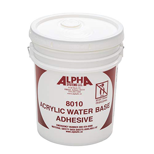 Alpha Systems 8010 Water Based Adhesive