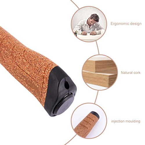 Clispeed – Capa de madeira antiderrapante para guidão e bicicleta, para uso ao ar livre, bicicleta,