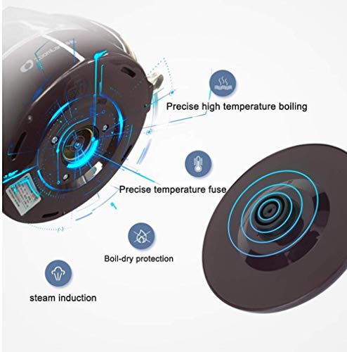 Tetera Eléctrica de Vidrio 1.2L con Apagado Automático miniatura 4