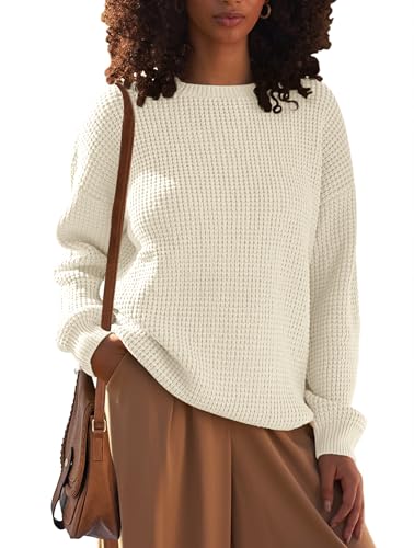 トップス CALEE ALLOVER PATTERN SWEAT Amazon.com: KevaMolly Womens Long Sleeve Sweaters Orange