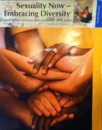 Sexuality Now: Embacing Diversity: Custom Editi... 1424082811 Book Cover