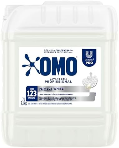 Lava-Roupas Líquido Concentrado Lavanderia Profissional Omo Perfe...
