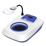 GZPKJ Mikrobiologischer Tester, Mikrobieller Bakterienkoloniezähler, LED-Digitalanzeige, Zählkapazität 0-999, Lupe Ф90 Mm, Für Wissenschaftliche Tests, Getränkeindustrie