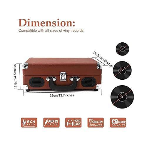 Tourne-Disque Vinyle Vintage Phonographe Rétro Platine Disque Tourne-Disque Portable Enregistreur Bluetooth LP Chaque… - Les Beatles, Paul McCartney, John Lennon, RIngo Starr, George Harrison Tourne-Disque Vinyle Vintage Phonographe Rétro Platine Disque Tourne-Disque Portable Enregistreur Bluetooth LP Chaque… – Image 8