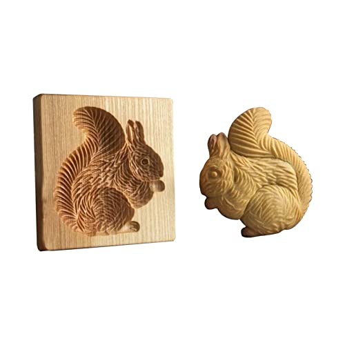 Holz-Keksformen Plätzchenformen Cookie Cutter Keksformen Prägeform Backformen Holz-Backform Holzbackform Keksformen DIY Keks Pressstempel Formen Backformen Deko Hochzeit, Party, Ostern, Weihnachten