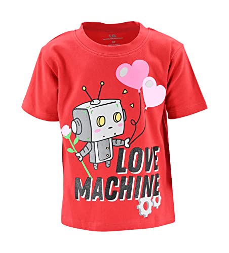 Image of Boys Short Sleeve Funny Graphic Tees for Toddler to Big Kid