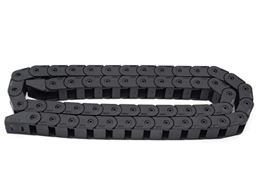 R18 Internal Size 10X15mm 1Meter Length Black Plastic Flexible Dr...