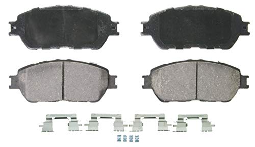 Plaquettes Wagner QuickStop ZD906 en céramique sans bruit et sans poussière noire sur les jantes