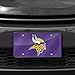 Rico Industries NFL Minnesota Vikings Laser Inlaid Metal License Plate Tag , 6 x 12