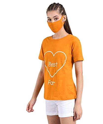 Image of KOTTY Women's Solid Regular Fit T-Shirt