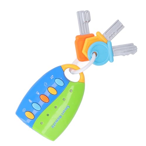 Brinquedo Chave Remota, Brinquedo Chave de Carro Atraente, Simulação Educacional Resistente à Queda