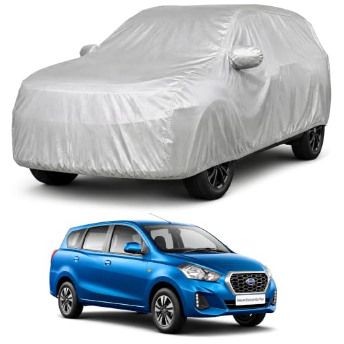 Image of Autofact Car Body Cover Compatible with Pajero | Custom Fit Car Cover | 100% Water-Resistant| Triple-Stitched Lightweight Fabric | Dustproof | Indoor & Outdoor Use | Elastic Bottom
