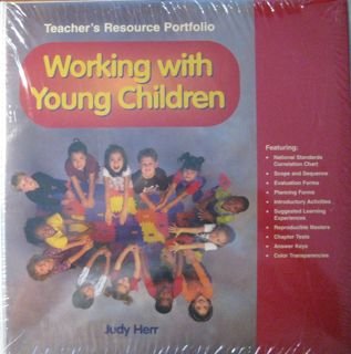 Paperback Working with Young Children: Teacher's Resource Portfolio Book